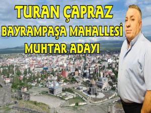 Bayrampaşa Mahallesi Muhtar Adayı Turan Çapraz