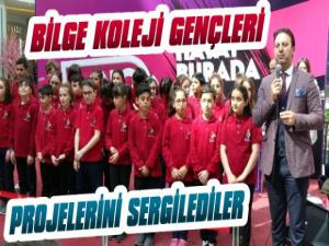 Bilge Koleji Gençleri Projelerini Sergilediler