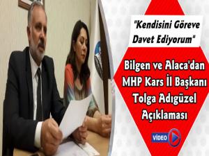Bilgen ve Alaca'dan MHP Kars İl Başkanı Tolga Adıgüzel'e Cevap