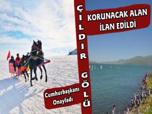 Cumhurbaşkanı Onayladı Çıldır Gölü Kesin Korunacak Alan İlan Edildi