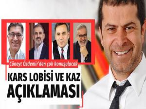Cüneyt Özdemirden çok konuşulacak Kars lobisi ve kaz açıklaması!