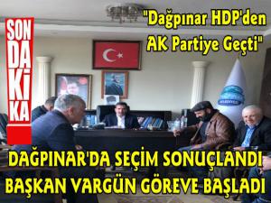 Dağpınar Belediye Başkanı Resmen AK Partili Ömer Vargün Oldu