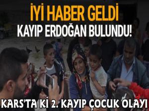 Digorda Kaybolan Küçük Erdoğandan Güzel Haber