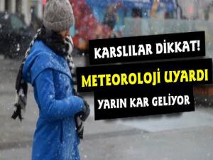 Dikkat! Meteoroloji Uyardı Kar Yağışı Geliyor