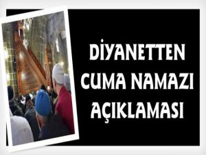 Diyanetten Koronavirüs İçin Cuma Namazı Açıklaması