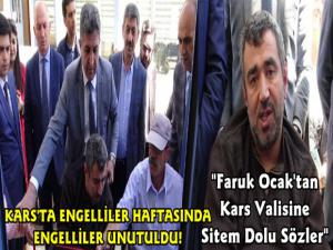 Engelliler Haftasında Engelliler Unutuldu