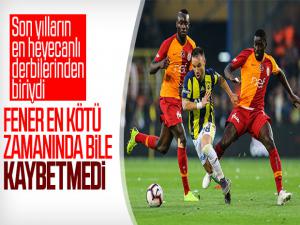 Fenerbahçe Galatasaray Derbisinde Kazanan Çıkmadı