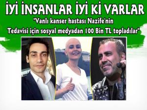 Haluk Levent Vanlı Kanser Hastası Nazife Bayır İçin Sosyal Medyadan 100 Bin TL Topladı