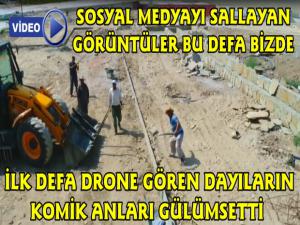 Hayatında İlk Defa Drone Gören Adamın Tepkisi Sosyal Medyayı Salladı