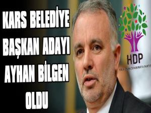 HDP Kars Belediye Başkan Adayı Ayhan Bilgen Oldu