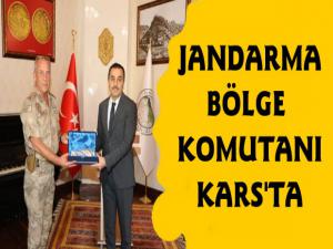 Jandarma Bölge Komutanından Kars Valiliği'ne Ziyaret