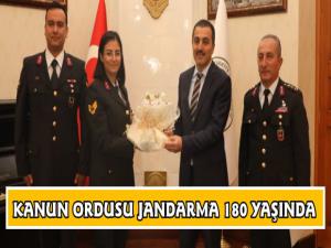 Jandarma Teşkilatı Kuruluşunun 180. Yılını Kutluyor