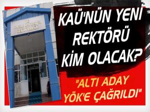 Kafkas Üniversite Rektörlüğü İçin 6 Aday YÖKe Çağrıldı