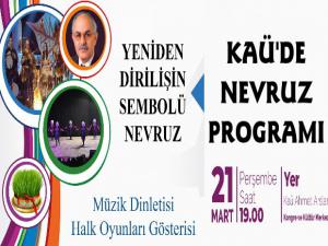 Kafkas Üniversitesi'nde Prof. Dr. Ali Kafkasyalı Hocadan Nevruz Konulu Program