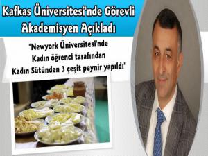 Kafkas Üniversitesinde Görevli Akademisyen Açıkladı Kadın Sütünden 3 Çeşit Peynir Yapıldı
