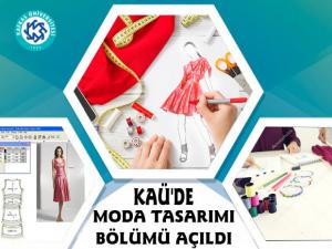 Kafkas Üniversitesinde Moda Tasarım Bölümü Açıldı