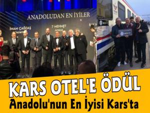 Kars Otel Anadolunun En İyi Ödülünü Alıyor!