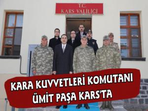 Kara Kuvvetleri Komutanı Orgeneral Ümit Dündar Kars'ta