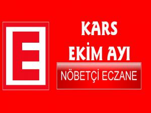 Kars 2019 Yılı Ekim Ayı Nöbetçi Eczane Listesi