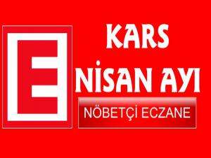 Kars 2019 Yılı Nisan Ayı Nöbetçi Eczane Listesi