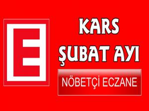 Kars 2019 Yılı Şubat Ayı Nöbetçi Eczane Listesi