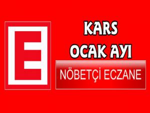 Kars 2020 Yılı Ocak Ayı Nöbetçi Eczane Listesi