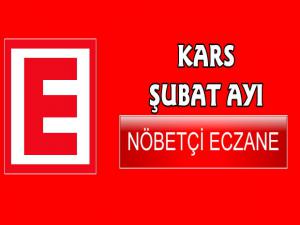 Kars 2020 Yılı Şubat Ayı Nöbetçi Eczane Listesi