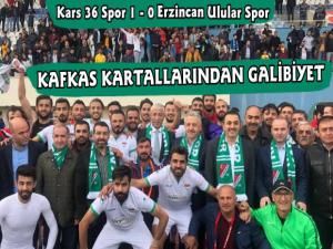 Kars 36 Spor Erzincan Ulular Sporu 1-0 Yendi