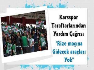 Kars 36 Spor Taraftar Gruplarından Yardım Çağrısı