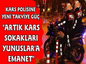 Kars'a Yunus Polisi Ekipleri Kuruluyor