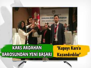 Kars Ardahan Bölge Barosu Bölge İkincisi Oldu