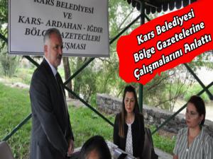 Kars, Ardahan ve Iğdır Bölge Gazetecileri Buluşması Gerçekleştirildi