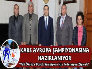 Kars Avrupa Kayaklı Oryantiring Şampiyonası'na Hazırlanıyor