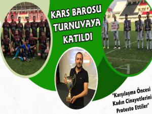 Kars Barosu Avukatlarından Anlamlı Futbol Karşılaşması