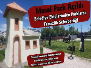 Kars Belediyesi Açılacak Parklarda Çalışmaları Tamamladı