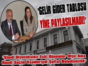 Kars Belediyesi Gelir Gider Tablosunu Yine Paylaşmadı