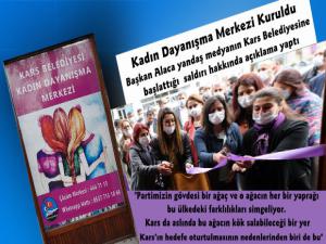 Kars Belediyesi Kadın Dayanışma Merkezi Kuruldu