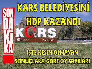 Kars Belediyesini HDP Kazandı