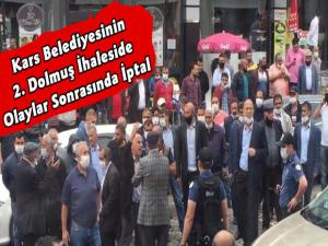 Kars Belediyesinin 2. Dolmuş İhaleside İptal