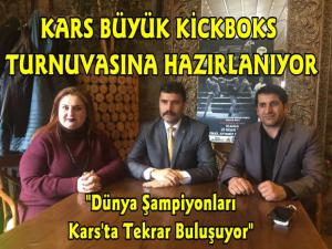 Kars Büyük Kick Boks Turnuvasına Hazırlanıyor