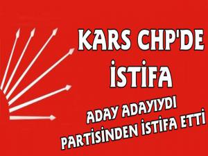 Kars CHP'de İstifa Depremi