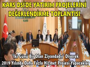 Kars DSİ'den Değerlendirme Toplantısı