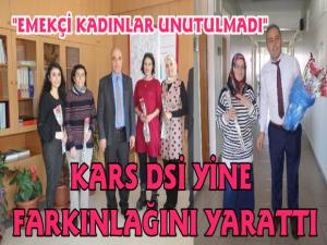 Kars DSİ'den Kadınlar Günü Programı