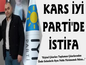 Kars İYİ Parti'de İstifa Depremi Mimar Erdinç Erdağı İstifa Etti