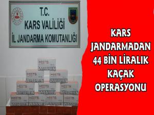 Kars Jandarma'dan 44 Bin Liralık Elektronik Sigara Operasyonu