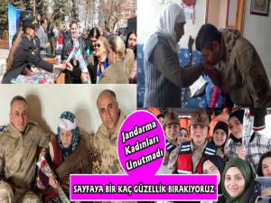 Kars Jandarma Kadınlar Gününü Unutmadı