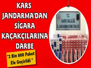 Kars Jandarmadan Kaçak Alkol Uygulaması