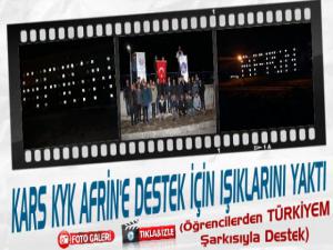 Kars KYK'dan Afrin'e Destek!