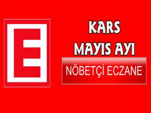 Kars Mayıs Ayı Yeni Sistem Nöbetçi Eczane Listesi