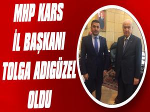 Kars MHP İl Başkanı Tolga Adıgüzel Oldu